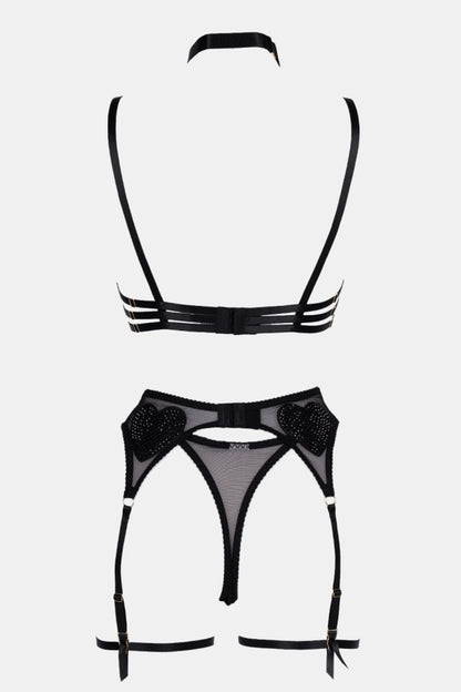 Valentina Heart Noir Set